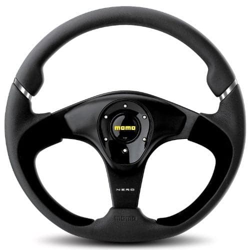 Momo NER35BK0B Nero 350 mm Leather Steering Wheel