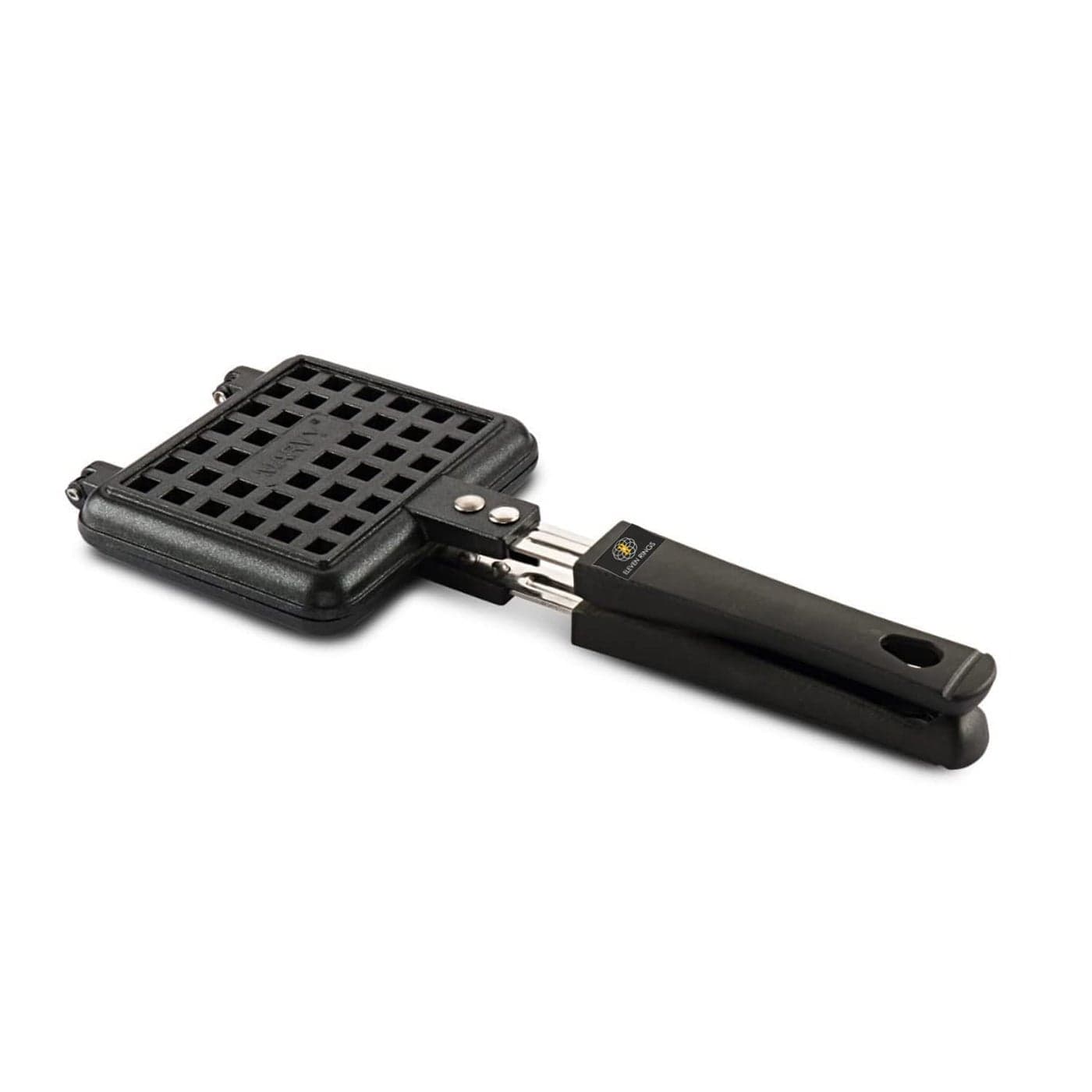 NETIZEN Non Stick Non Electric Cast Iron Waffle Maker for Home mini waffle maker mini waffle maker for home waffle maker gas Black Pack of 1 Waffle Maker