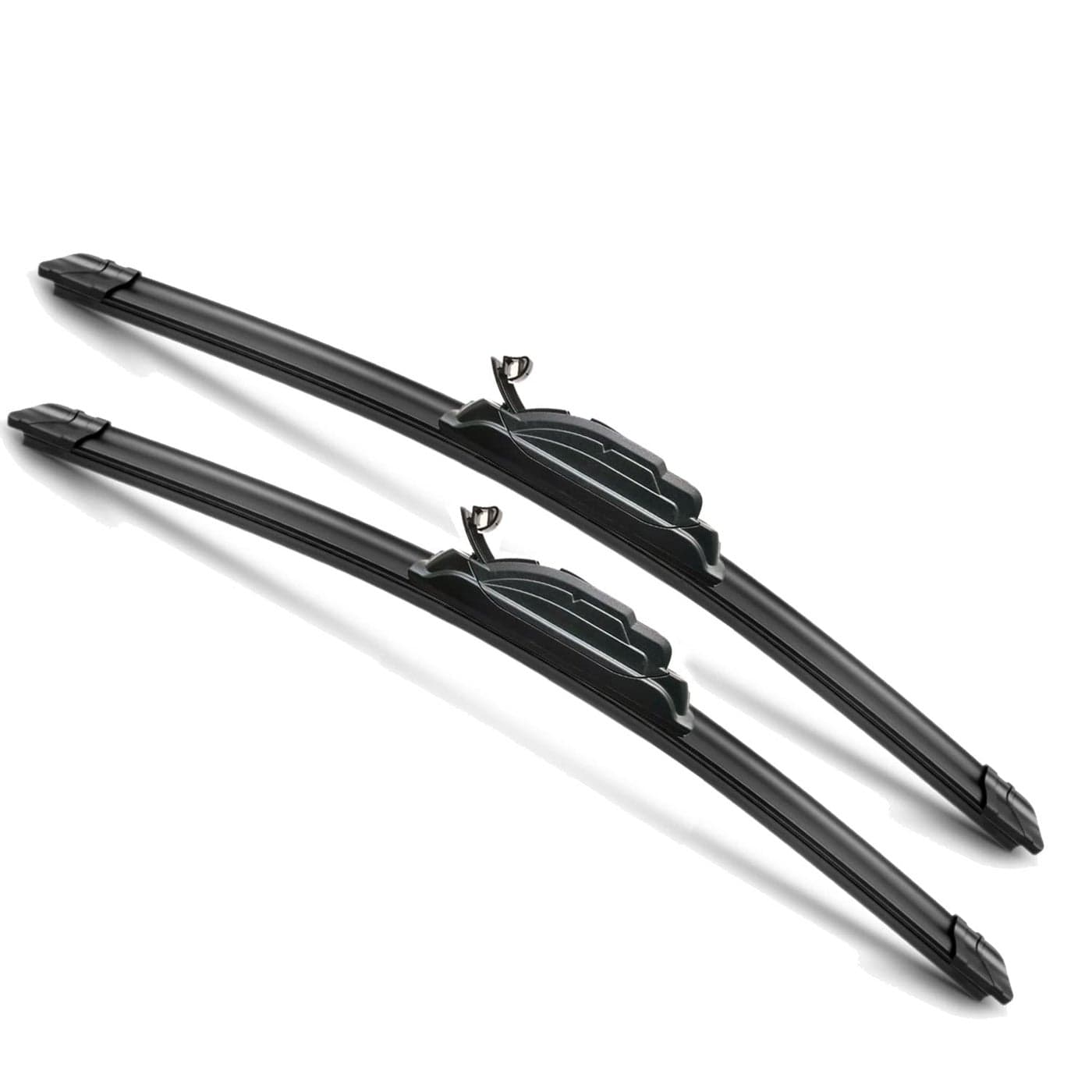 JustCar OEM QUALITY 26 24 Premium AllSeasons Durable Stable And Quiet Windshield Wiper Blades Set of 2