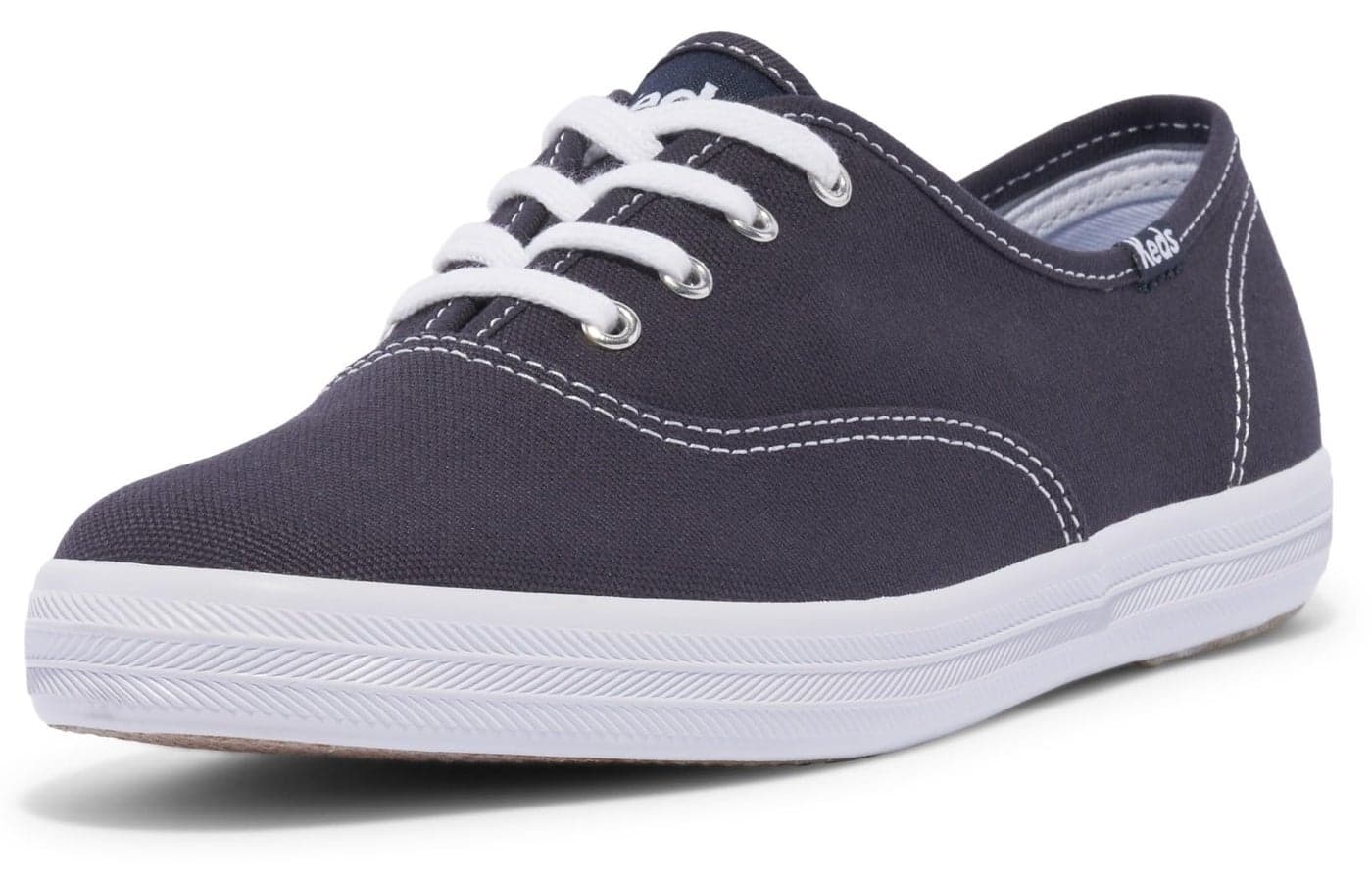 Keds Unisex Champion Lace Up Sneaker Navy Canvas 7 US Women