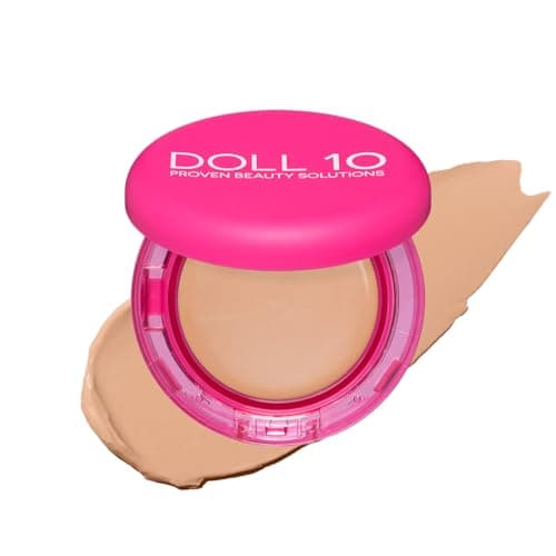 Doll 10 Peptide Bounce Balm Foundation Hydrating AgeDefying Foundation for Older Women All Skin Types Vegan Clean Natural Medium Buildable Coverage Blurs Fine Lines FairLight