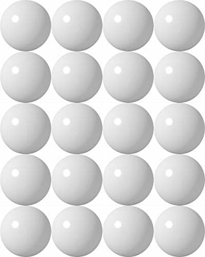 20 Replacement Marble Balls Compatible with Hungry Hungry Hippos Game BC Precision