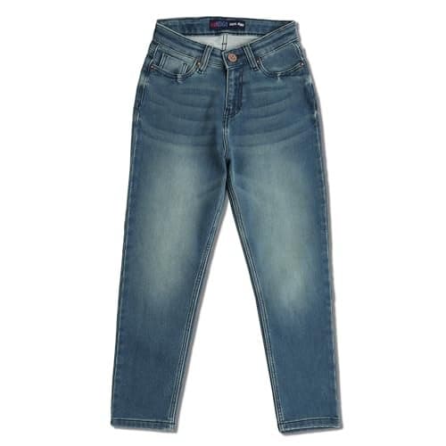 Pepe Jeans Boys Mid Rise Regular Fit Jeans, Blue, 4 Years-5 Years