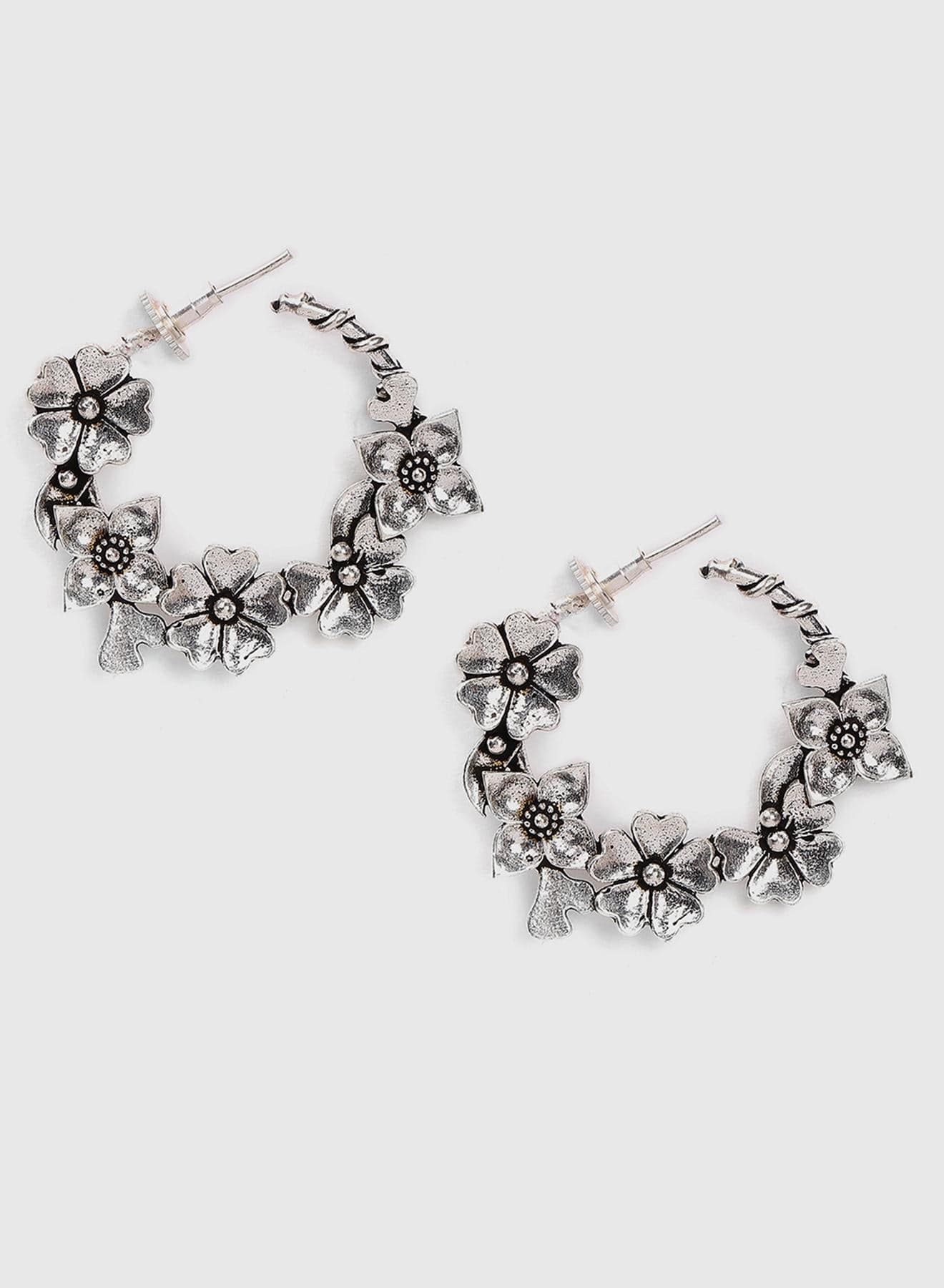 Circular Artificial Hoop Earring Jewellery