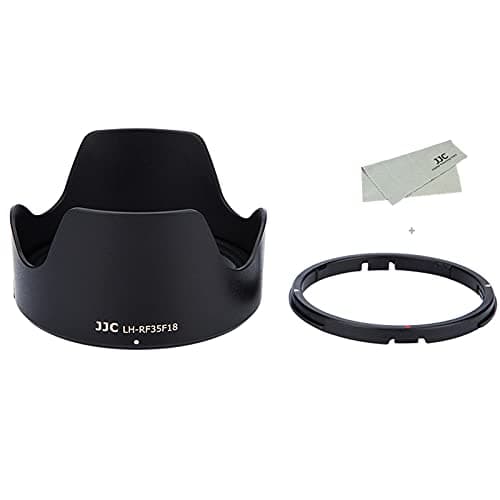 Tulip Flower Len Hood for RF 35mm F1.8 Macro is STM on EOS R6 R5 RP R Camera, Reversible Lens Shade, Compatible with 52mm Filters and 52mm Lens Cap