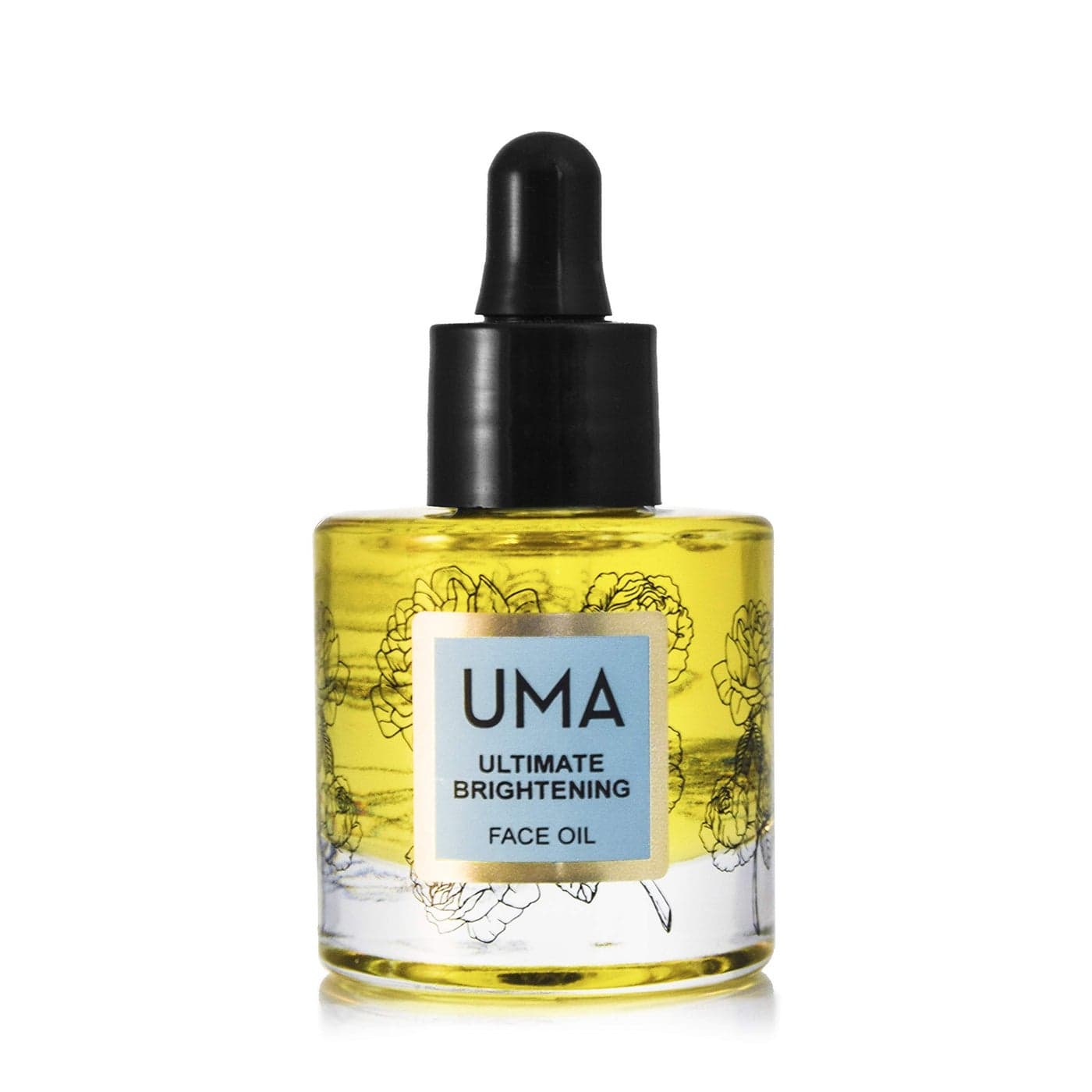 UMA Organic Ultimate Brightening Face Oil Ayurvedic face Oil for Dry Skin 100 Natural Sustainable Cruelty free Skincare 1 fl oz 30 ml
