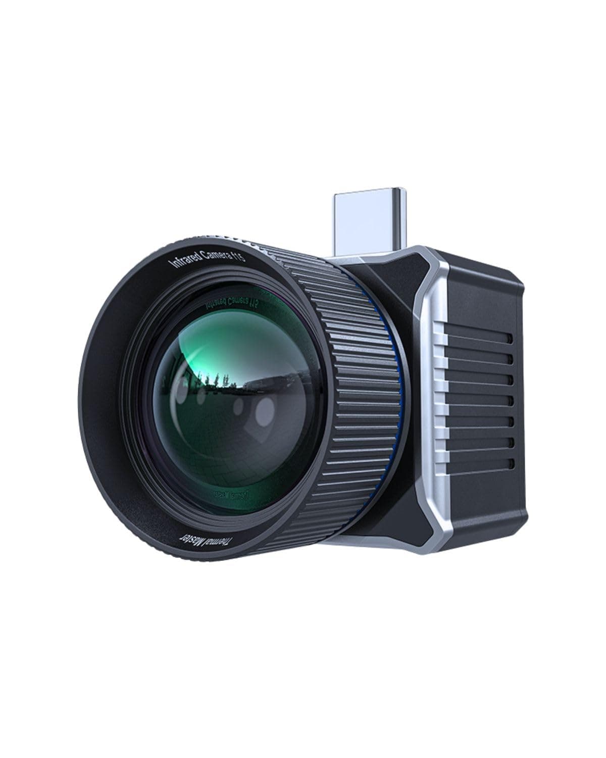 Thermal Master T2 Max Thermal Vision for Android, 512x384 Super Resolution Thermal Monocular with 50Hz, Hotspot Tracker, 15mm Manual Lens, 15x Digital Zoom, Grey