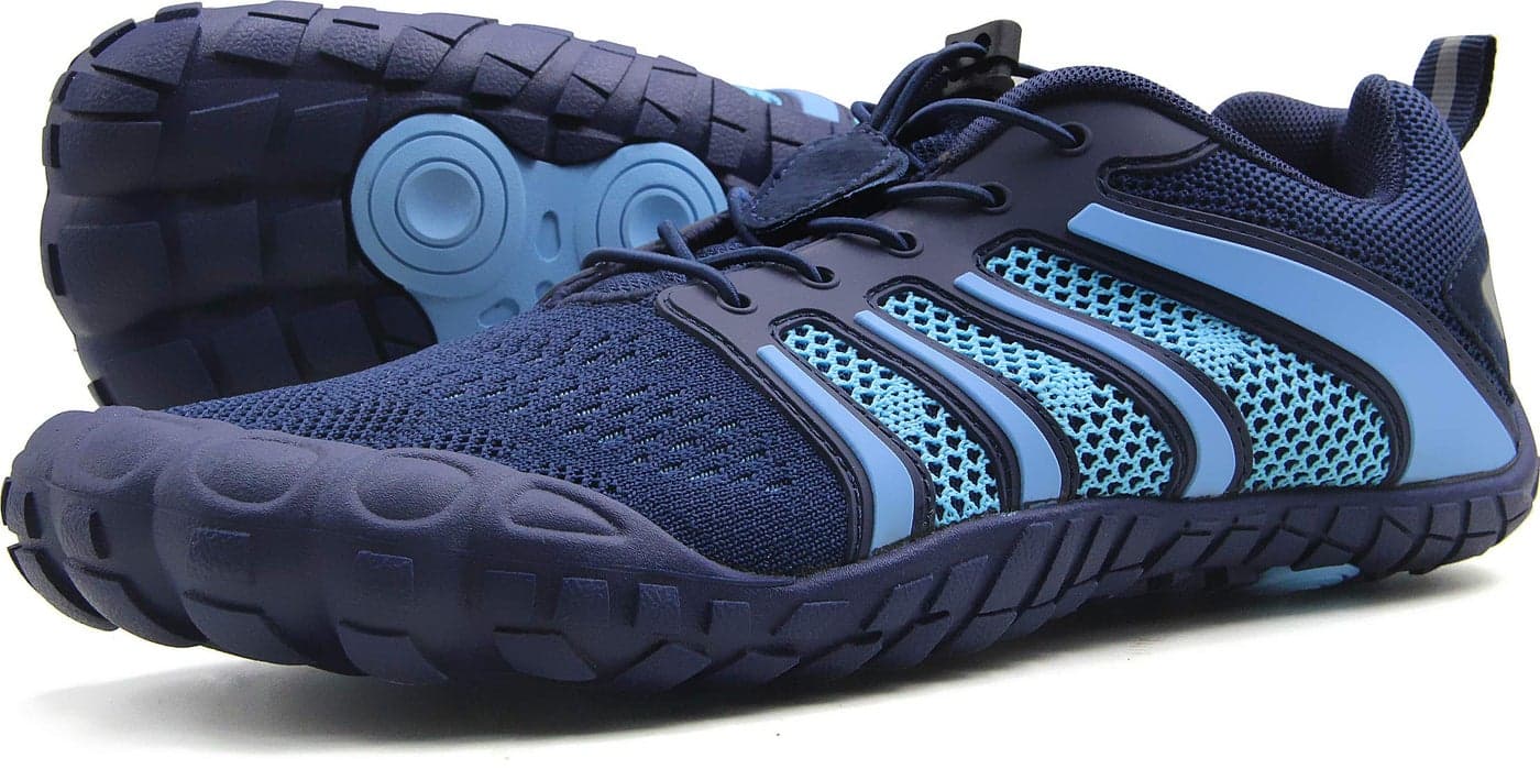 Oranginer Men's Minimalist Runner Slip-on Cross Trainer Shoes Men Blue Size 12