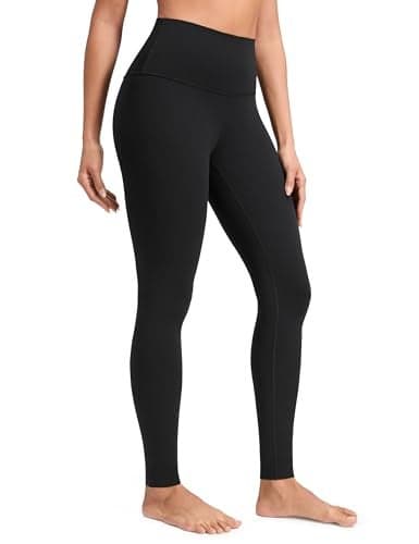 CRZ YOGA Butterluxe Extra Long Leggings for Tall Women 31 Inches - High Waisted Athletic Workout Soft Yoga Pants Black XX-Small