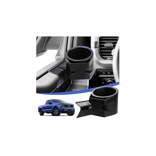 Autorder Car Door Cup Holder for 2021-2025 2026 Ford F-150 F150 Accessories Cup Holder Expander with Card Slot Anti-Shake&Noiseless Drink Holder Insert for Car Daily Driving