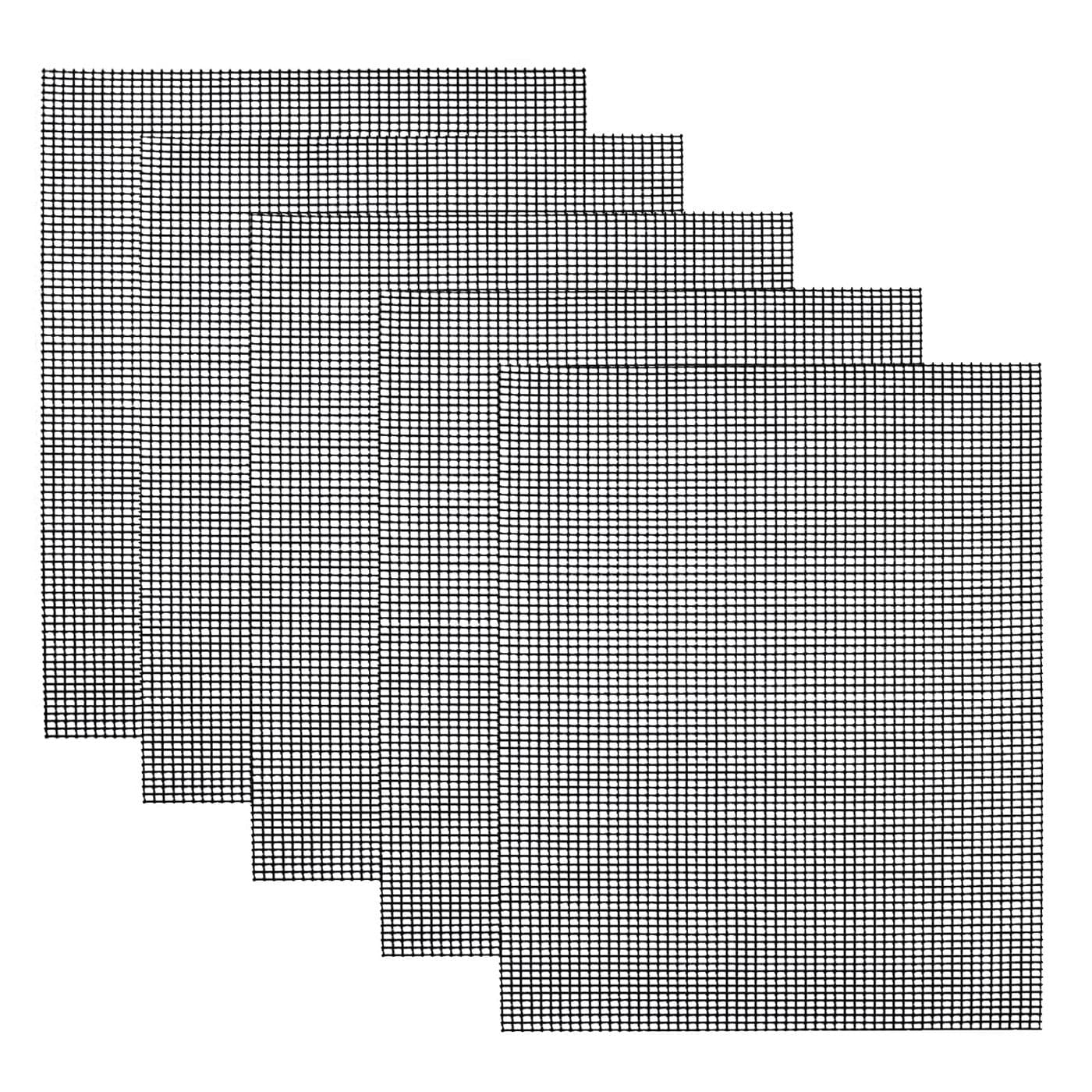 IDGGDI Flower Pot Hole Mesh Pad 5PCS 118x79 Bonsai Pot Bottom Grid Mat Mesh Gardens Drainage Mesh Hole Screens Mesh Pots Prevent Soil Loss Breathable Gasket