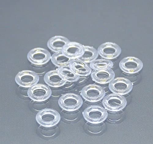 FAPBADRI Transparent Roman Rings Used in Blinds - 20 Pieces