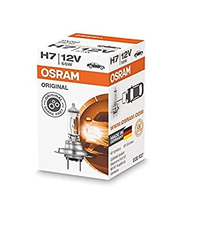 Osram Sylvania Halogen H7 Headlight Bulb 64210 NEW OEM 12V 55W PX26d Made in Germany