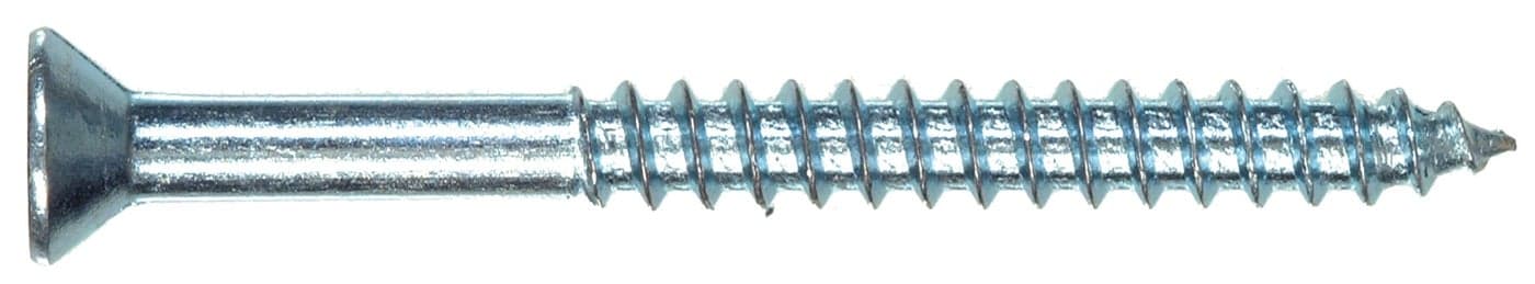 The Hillman Group 35055 Flat Head Phillips Wood Screw 8 x 1 12Inch 75Pack