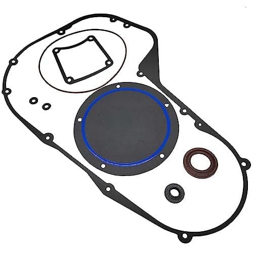 BIGLKNM Primary Cover Gasket Kit Compatible with Harley Davidson Dyna FXD FLSTF FXST Twin Cam Bagger Touring 1999-2006