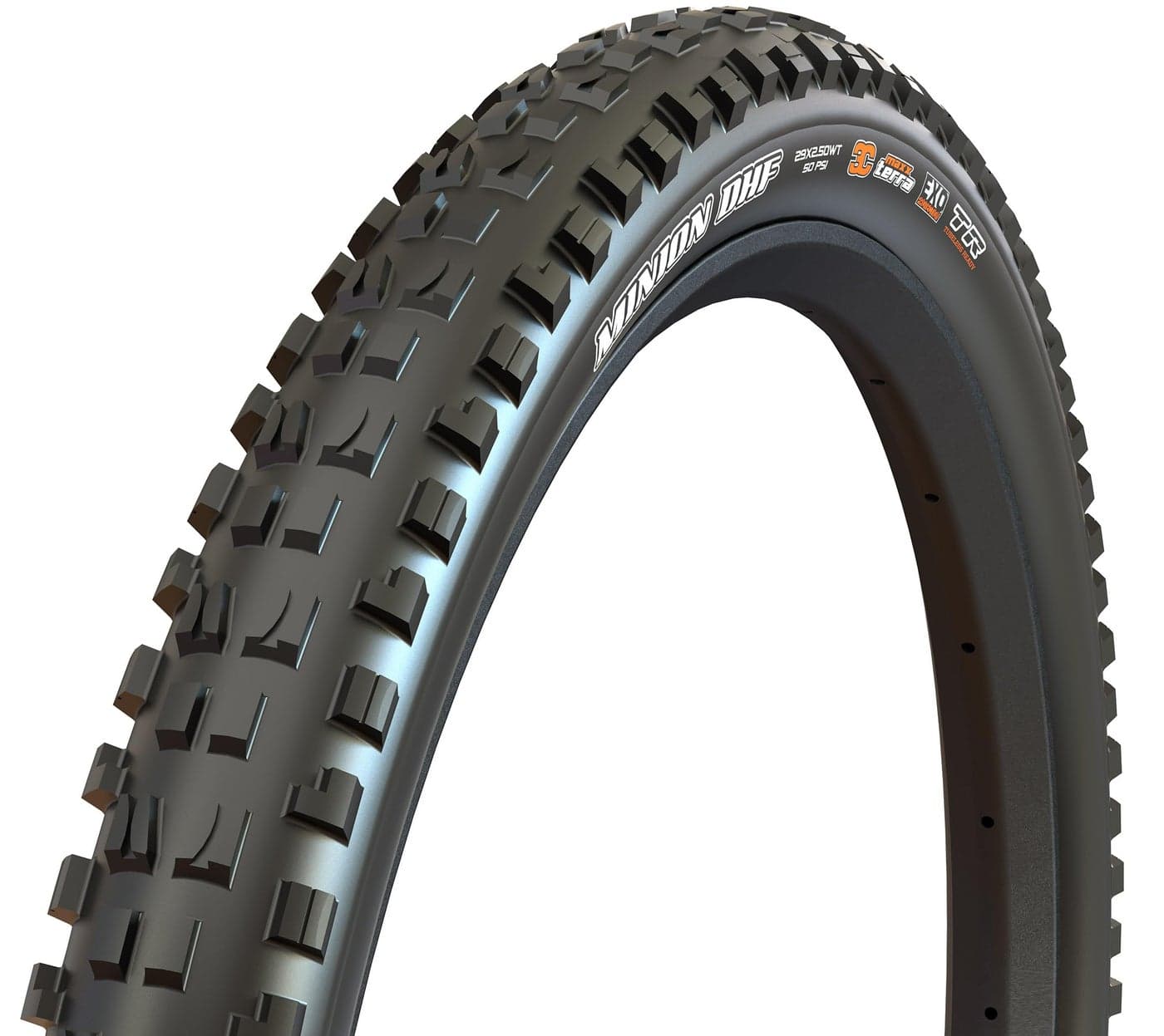MAXXIS Minion DHF - Dual Compound - 20, 24, 26, 27.5, 29 - EXO - E25 Rating, Tubeless | Gold Standard of Gravity Focused Tread, Size 24x2.40 - EXO, E25