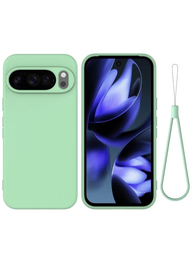 for Google Pixel 10 Pro XL Phone Case Liquid Silicone, Thin Slim Soft Rubber Gel TPU Plain Simple Cover for Women Girl Cute, Matte Solid Color
