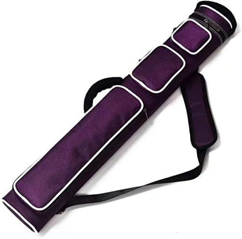 Champion 2X43x6 NylonLeatherette Billiard Pool Cue Stick Hard Carrying Case 4S2B 6S3B Purple 2X4 2B4S