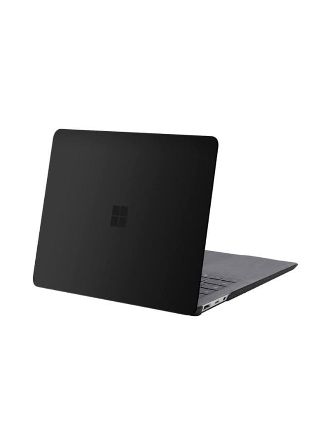 Case Compatible with Microsoft Surface Laptop 5/4/3/2 13.5 inch with Alcantara Keyboard Models 1769/1867/1958/1950 Protective Slim Snap On Hard Shell Cover (Matte Black)