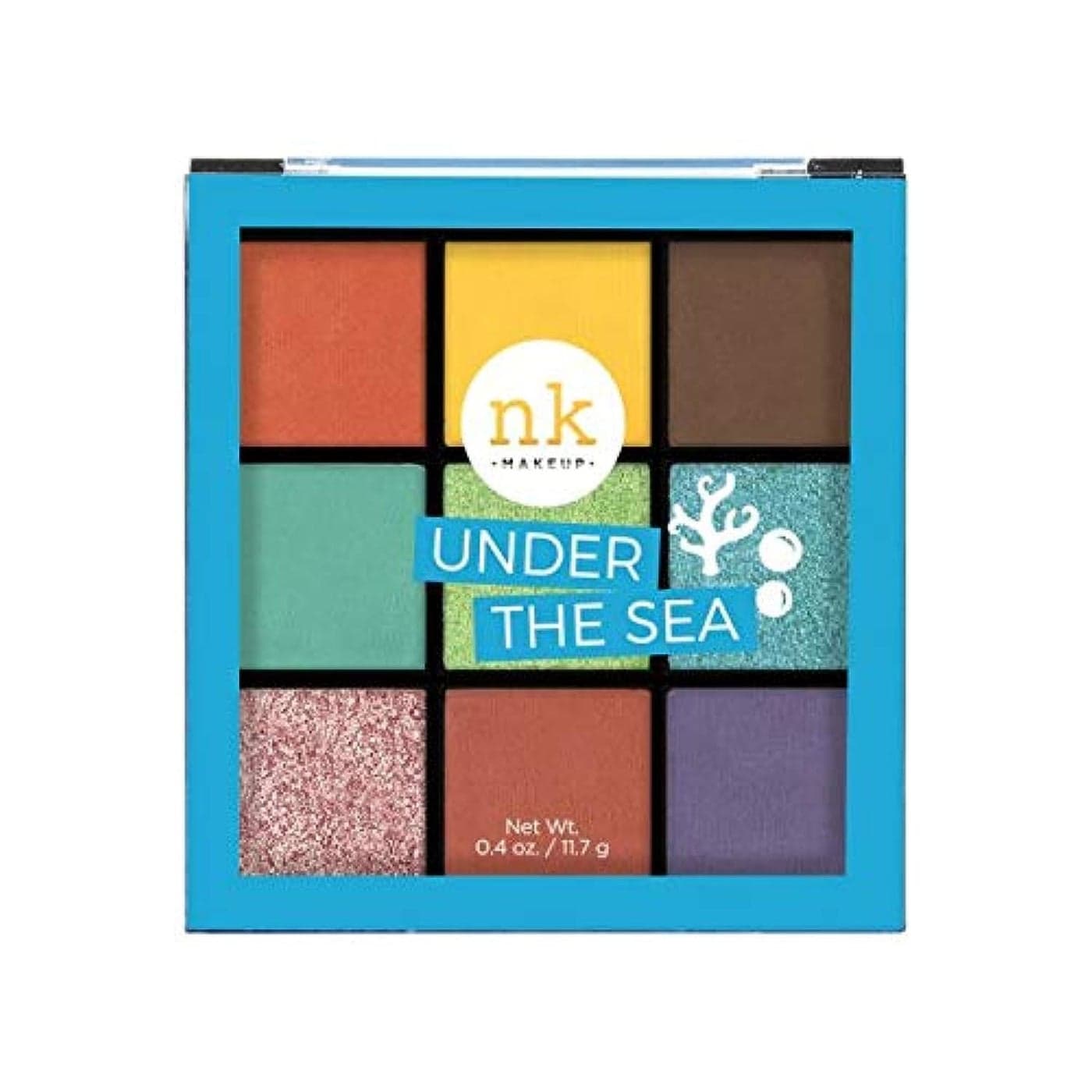 Nicka K New York Makeup Nine Color Shadow Palette Under The Sea