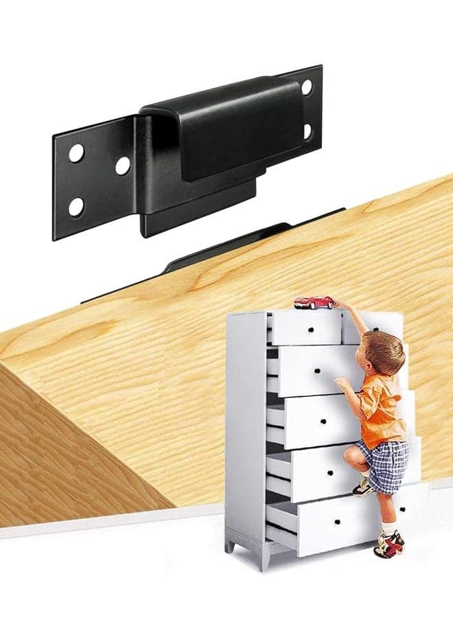 Furniture Wall Anchor Furniture Anchors for Baby Proofing 6 Sets 600LBS Heavy Duty Anti Tip Earthquake Straps for Secure Dresser Cabinet Bookshelf, Baby Child Pet Safety
