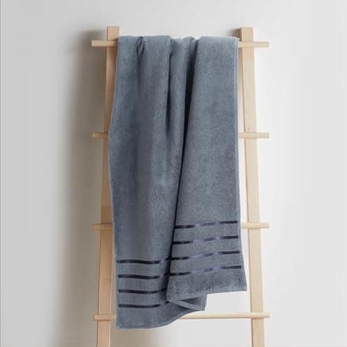 Spread Spain Cotton Towels for Bath | Towels for Bath Large Size | Roman Bath Towel - Soft, Fluffy and Absorbent | 600 GSM | 1 Piece Bath Towel for Men/Women | 75 cms x 150 cms - CGY