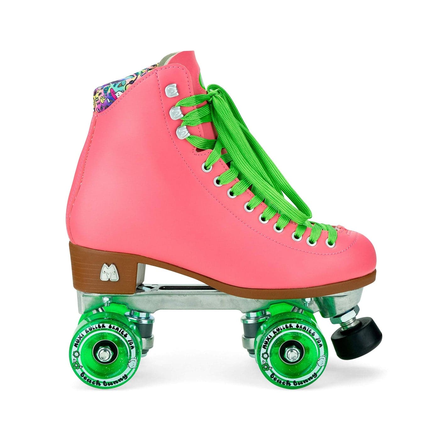 Moxi Beach Bunny Roller Skates Fashionable Womens Roller Skates Watermelon Size 8