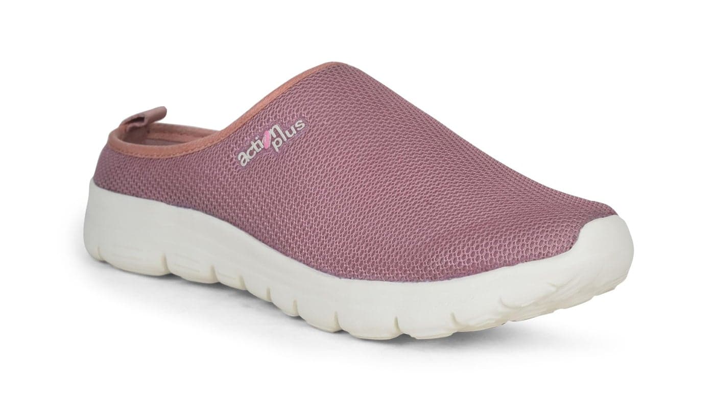 Action Women Light Pink Peach Mules ONTL0042LPPC04