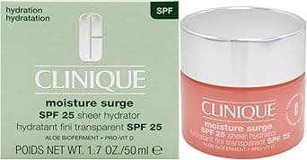 Moisture Surge Sheer Hydrator SPF 25 by Clinique for Women 17 oz Moisturizer