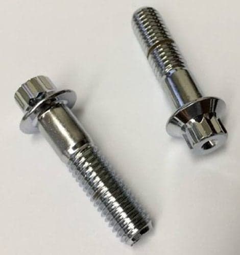 10 M8125 x 32mm 12 Point Flange Bolts For 3 Piece Wheels