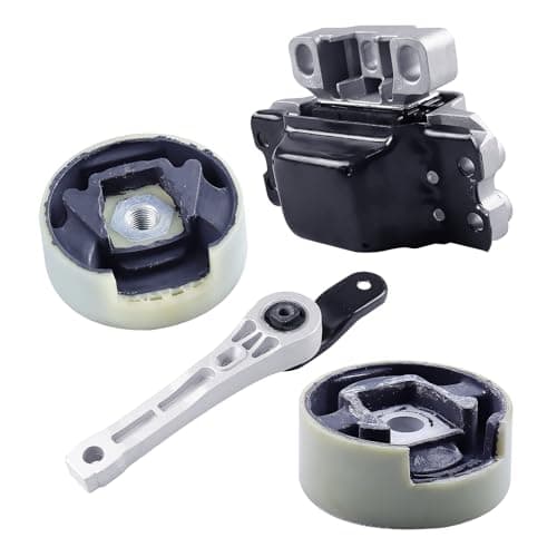 Engine Motor Mount Compatible with Volkswagen Cc 2009-2012/Jetta 2013-2016/Passat 2006-2010/Passat 2012-2016/Passat Cc 2009-2012,Replacement for A4925 A6966 A4915 A4909