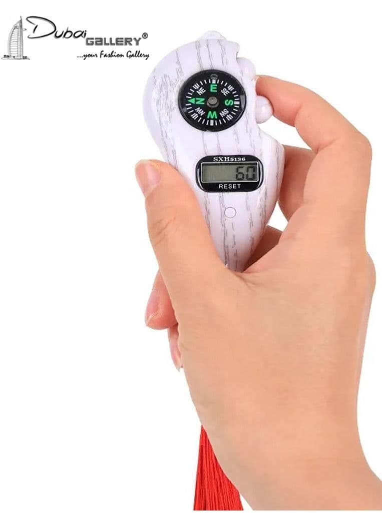 New Tally Counter Digital Tasbih With LED Light WITH COMPASS