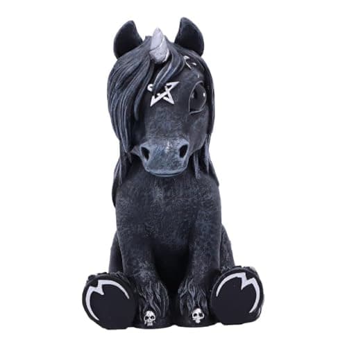 Nemesis Now Figurine Decor Detailed HandPainted Polyresin Black Culticorn Gothic Satanic Occult Fantasy