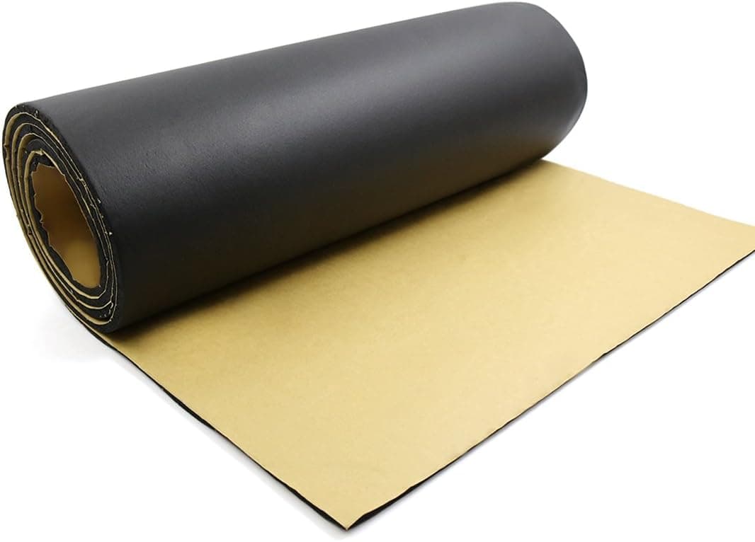 uxcell 315mil 8mm Car Floor Tailgate Sound Insulation Deadener Mat 118" x 40"