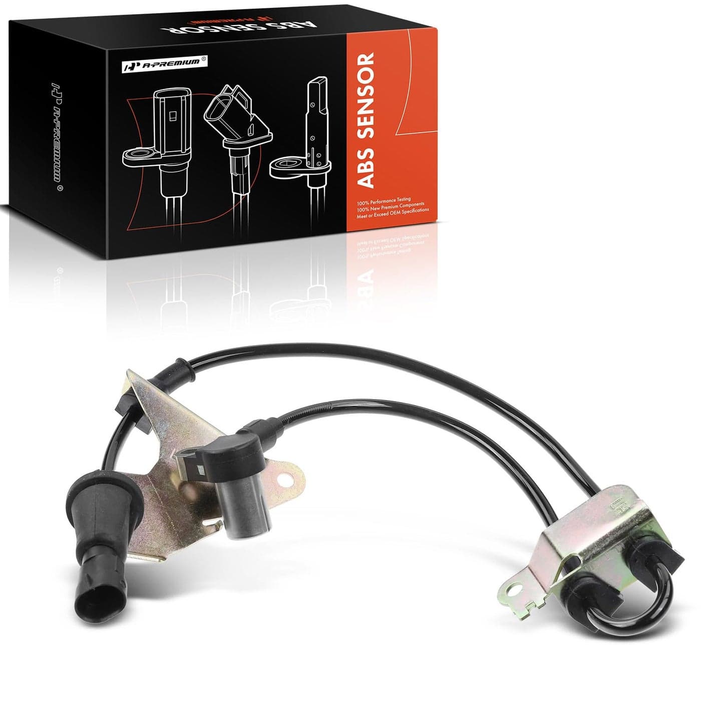 APremium ABS Wheel Speed Sensor Compatible with Chrysler Dodge Models 300M LHS 19992001 Concorde Intrepid 19982001 Front Left Driver Side Replace 4779051AB