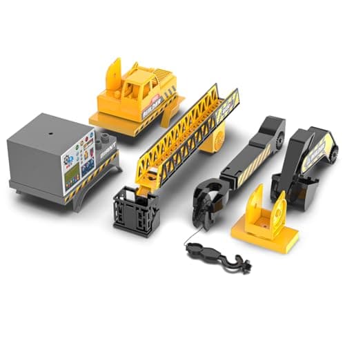 Mirana Build Your Own RC Construction Toy Set for Kids - Remote Control Truck - Multiple Assembly with Auto Drive Mode - AA Battery Operated - Gift for Boys & Girls 4+ Years (Expansion Set 2)
