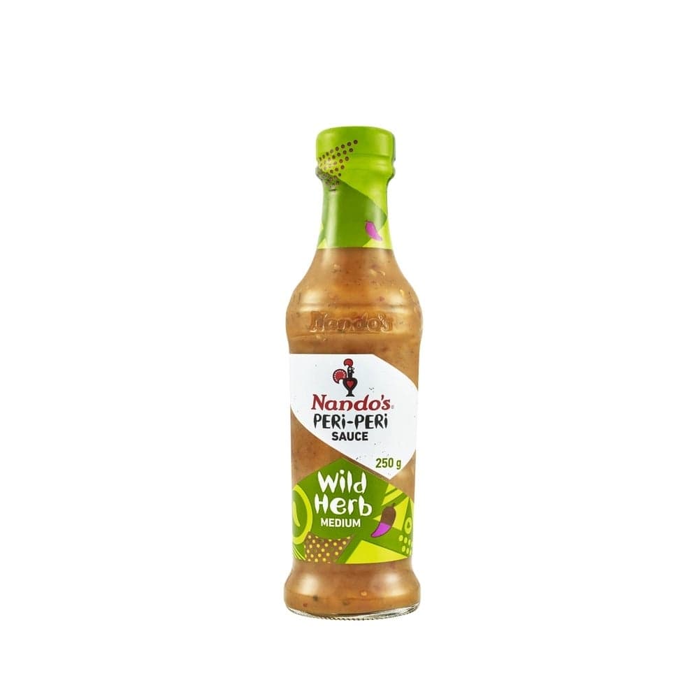 Nandos Peri Peri Sauce With Wild Herb Flavor Medium- 250gms