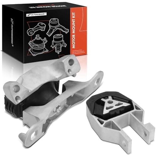 A-Premium 2PCS Engine Motor Mount and Torque Strut Mount Set Compatible with Volvo C70 2006-2013 2.5L, C30 2007-2011 2.4L 2.5L, C30 2012-2013 2.5L, S40 2004-2010 2.4L