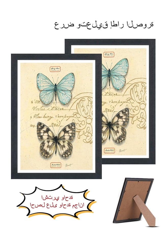 10 Inch Can be hung or placed Poster Fram, Plexiglass Photo Frames, Art Prints Wall or Tabletop Frames (Black)