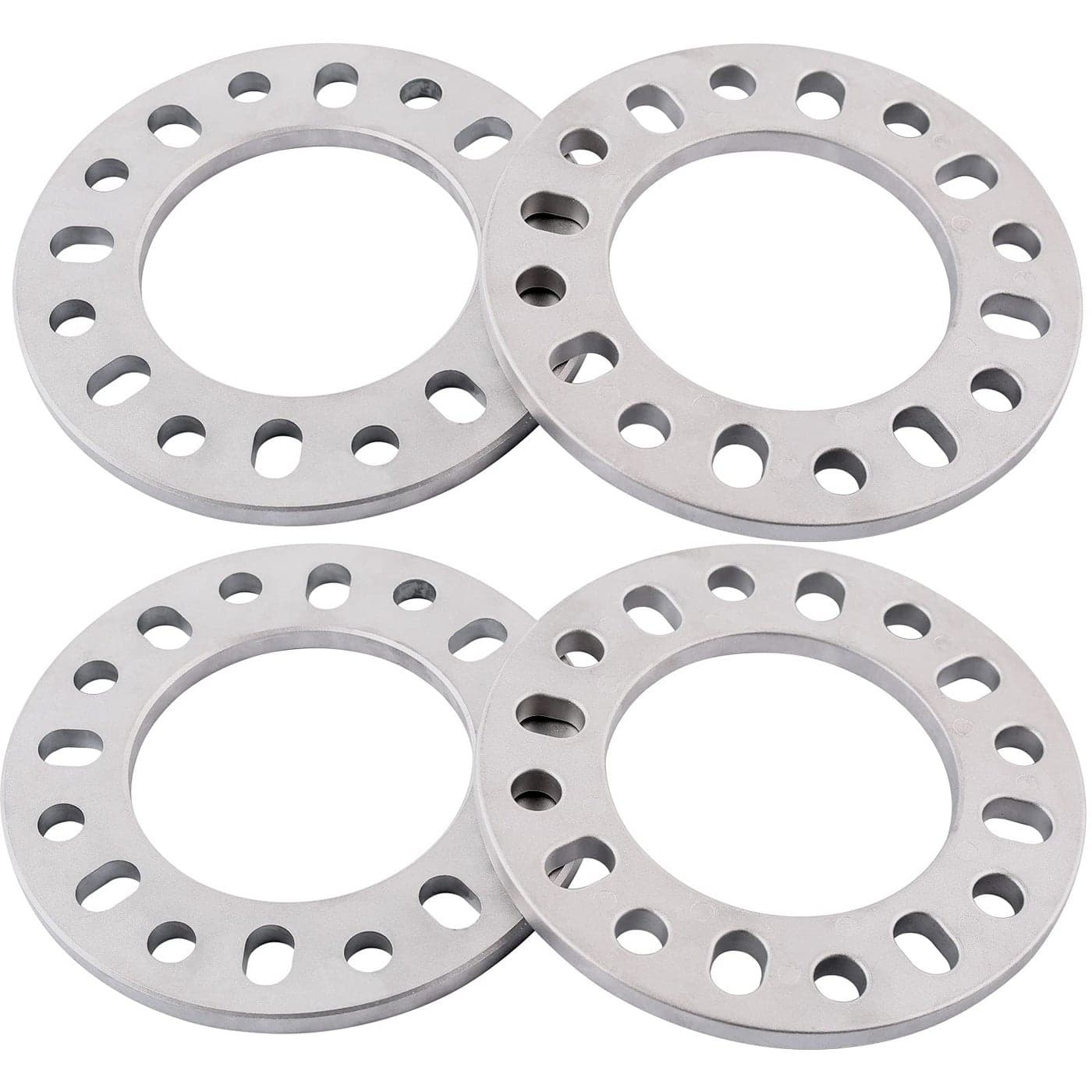 DCVAMOUS 4PC 8x65 8x1651 8x170 8x180 Wheel Spacers 12 Inch 12mm Compatible with Chevy GMCFordDodge 8 Lug for F250 F350 Super Duty RAM25003500 Sierra Silverado Suburban 2500 3500 HD Most 8Lug