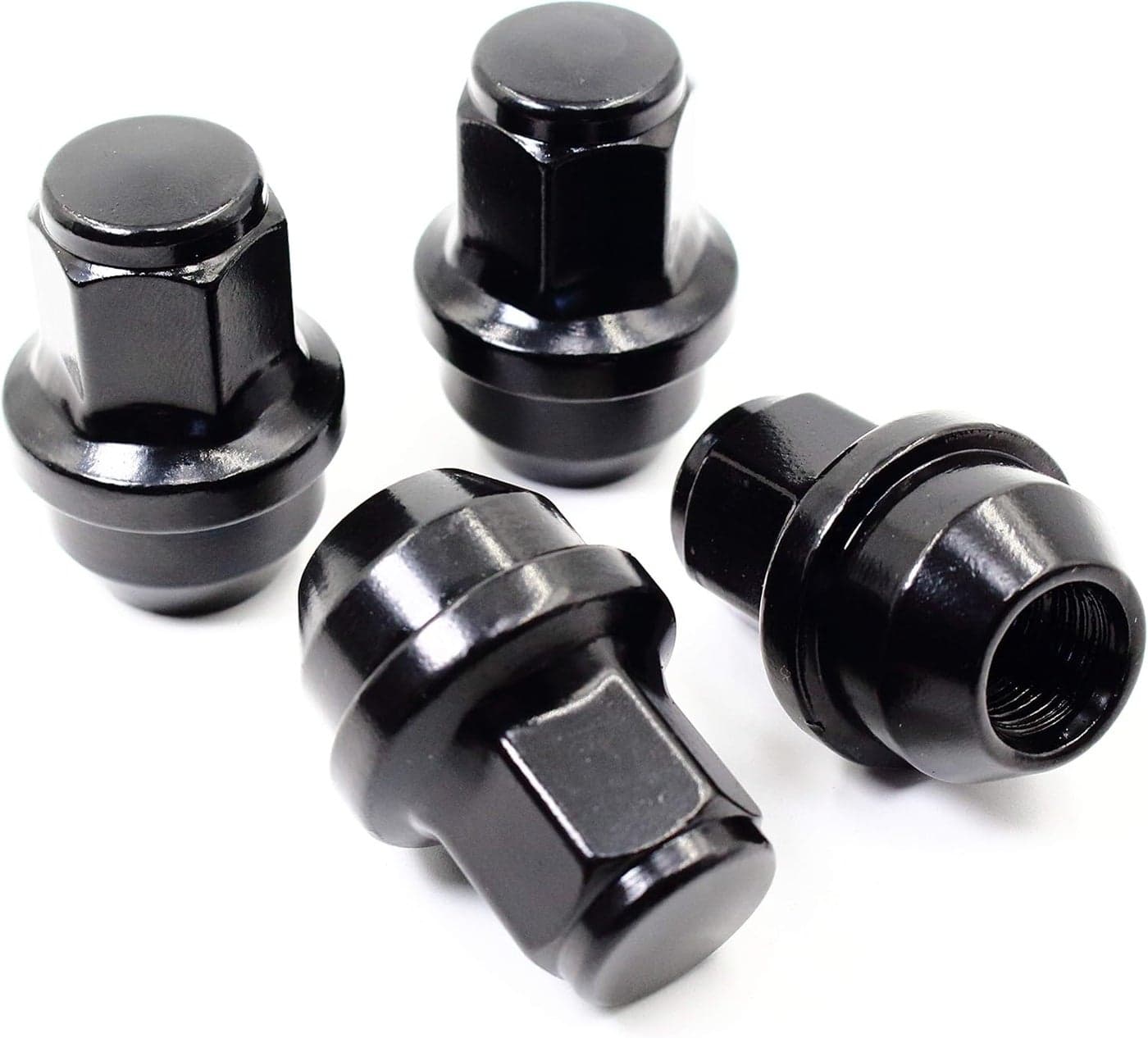 Veritek Performance Set of 20 Black OE Factory Style Lug Nuts for Tesla