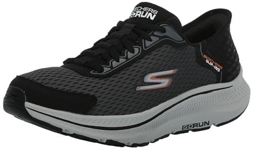Skechers Hands Free Slip-ins Go Run Consistent 2.0 Empowered Sneaker, Black/Charcoal, 11