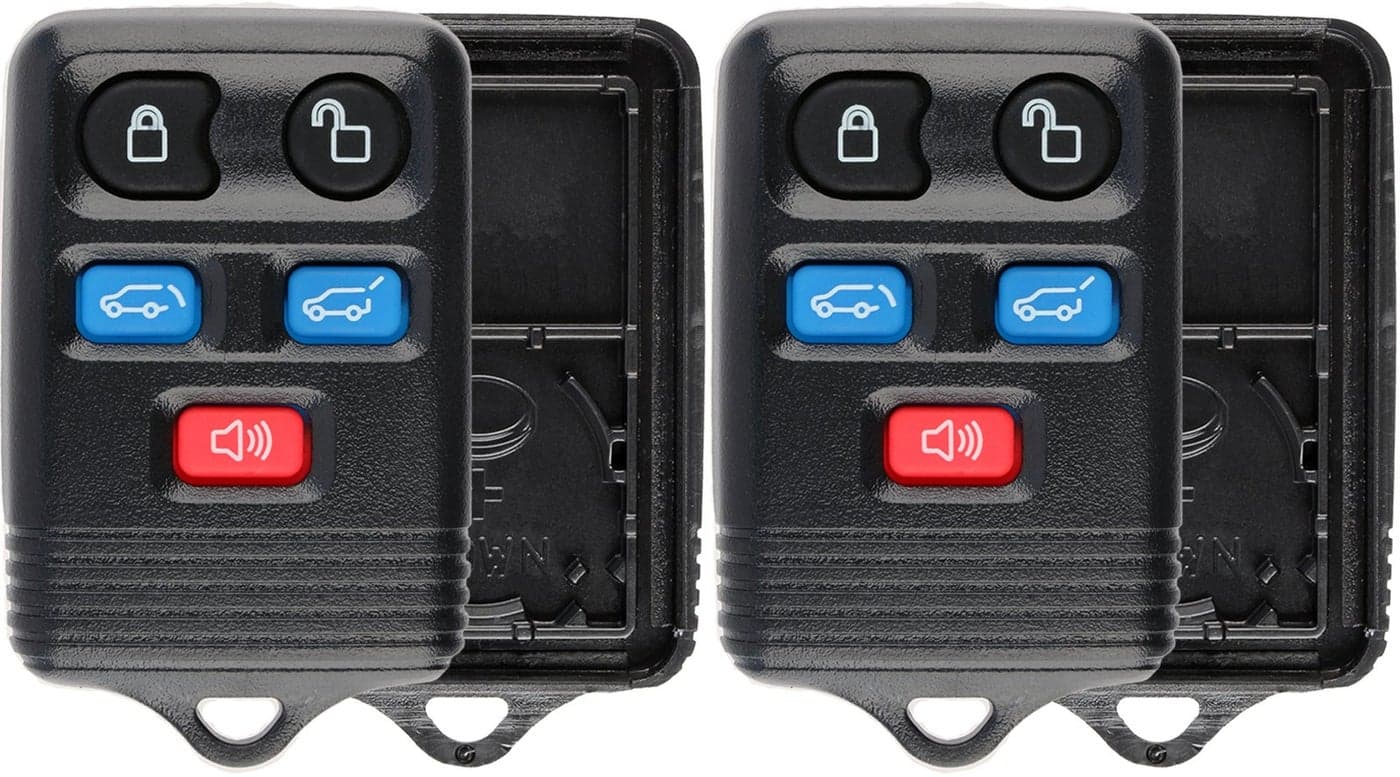 KeylessOption Keyless Remote Key Fob Case Shell for Ford Expedition Navigator CWTWB1U551 Pack of 2