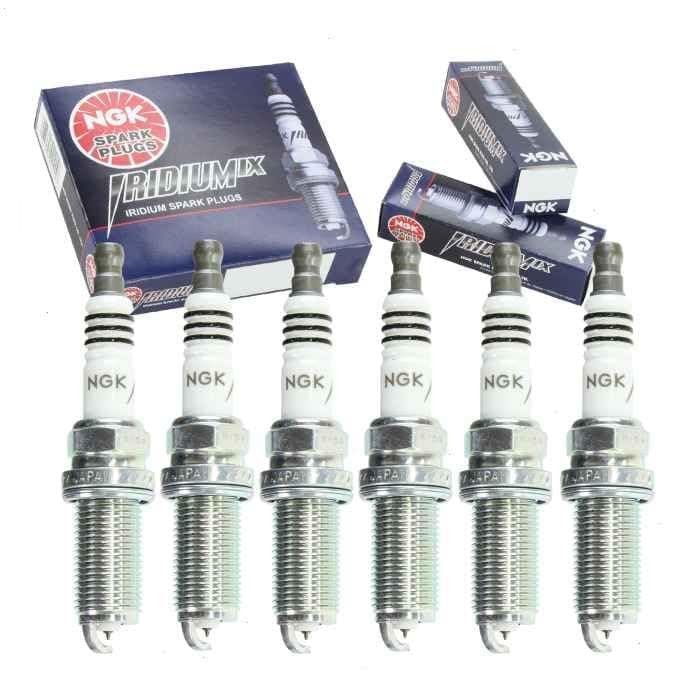 6 pc NGK Iridium IX Spark Plugs compatible with Toyota Tacoma 40L V6 20052015