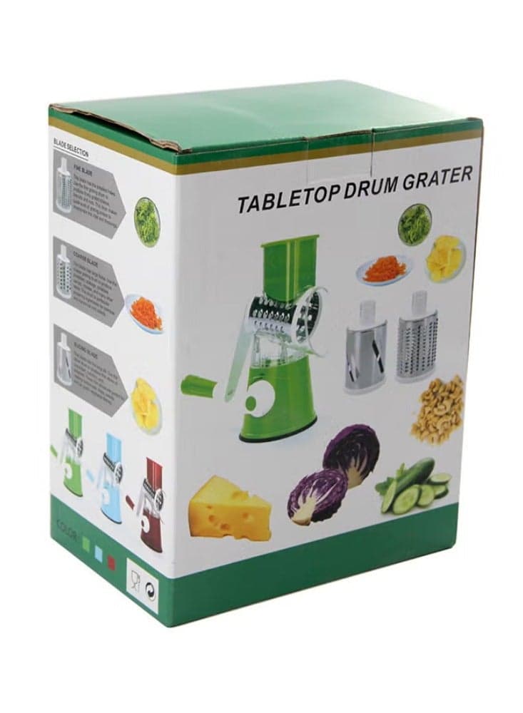 Tabletop Drum Grater Multicolour 1centimeter
