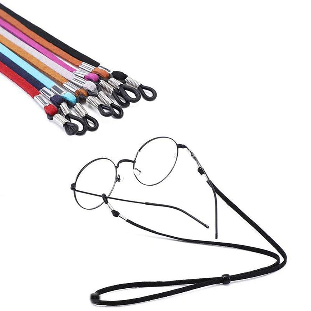 Diy Crafts CTDIYHI37630 Items Glasses Chains Lanyards Cloth Match Coloful Glasses Neck Strap Spectacles Cord for All Spectacles Pack of 40 for Women Multicolor
