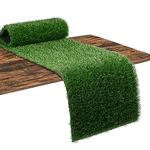 XLX TURF Artificial Grass Table Runner 12 x 72 Inch Green Turf Table Centerpiece Decorations for Golf Party Birthday Summer Spring Event Wedding Baby Shower