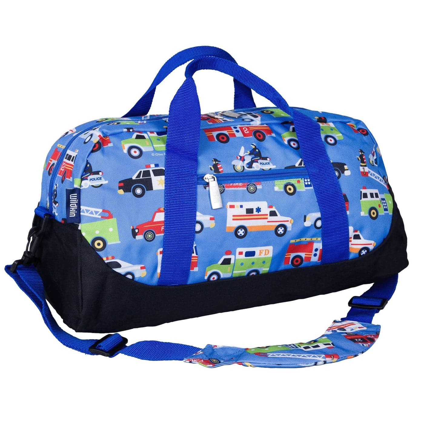 Wildkin Kids Overnighter Duffel Bag CarryOn Size Ideal for School Sleepovers Heroes