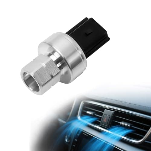 Upgraded F150Super Duty F250 F350 AC Clutch Cycle Switch Air Conditioner Pressure Sensor Compatible with F150 Edge Escape Expedition Explorer Fusion Focus Mustang Navigator MKC MKS MKT MKX MKZ