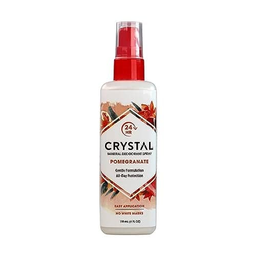 Crystal Essence Deodorant Spray Pomegranate 4 oz